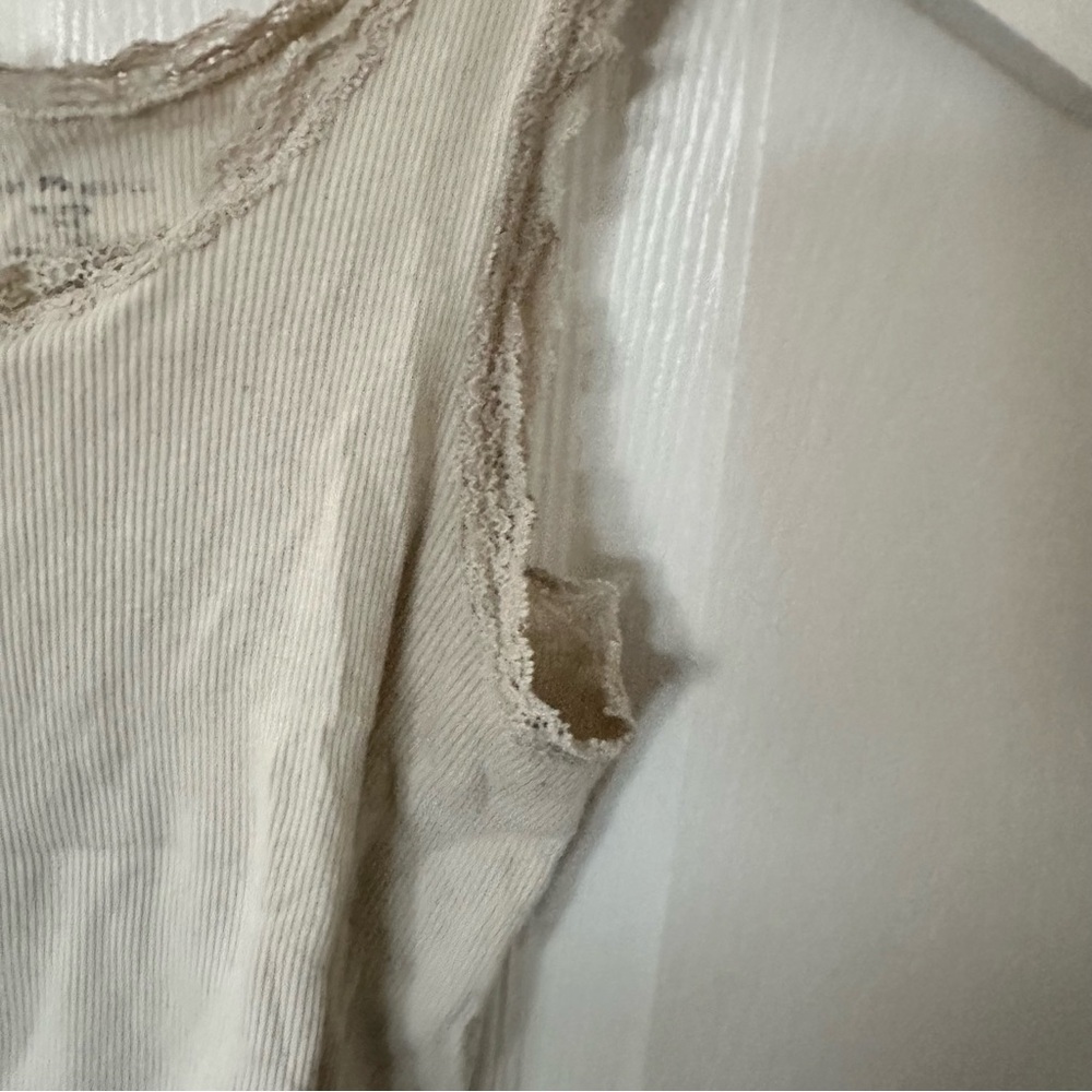 Tan Ribbed Tank Top - Picture 3 of 5